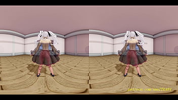 Preview 1 of English Rape Sex Videos - vr180 shion mmd 3ddance