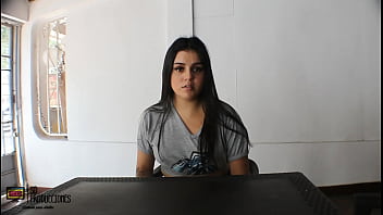 Preview 1 of Rough Virgin Clit Licking - Curvy Latina Lingerie Beauty Masturbation