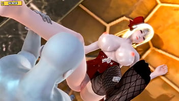 Preview 3 of Bur Ki Chtae - Hentai 3D ( Hs28) - Get fuck with a blonde goddess.