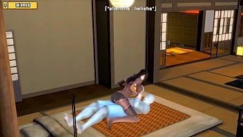 Preview 3 of Aram Mam - Hentai 3D ( HS27) - Arab queen big boob and silver man