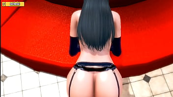 Preview 3 of Sanath Jaisurya - Hentai 3D (HS26) - Hotel receptionist get fuck at lobby with big guy
