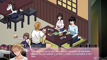 Preview 1 of Smk Pgri Igo69 - [Hentai Game] ║ NtrAholic ║ │in front of her hus she is my bitch  │ ►PART 6◄