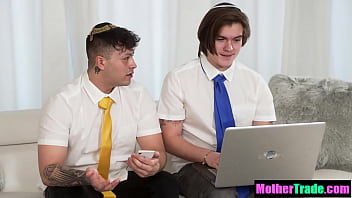 Preview 1 of Soft Girl Porn - Jewish stepsons deflowered by stepmoms after bar mitzvah