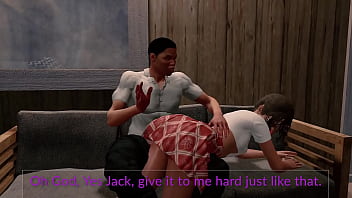 Preview 3 of Foot 1 - Jack and Emma: Spanked in Paradise