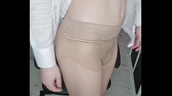 Preview 2 of Me Ke Asia - Pantyhose,  feet and sexy office worker secretary fetish tease