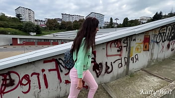 Preview 1 of Polis Xxx Big - Public pickup - brought the beauty to the bushes and offered to have sex