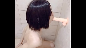Preview 3 of Lula Cum69 - Deepthroat dildo 2