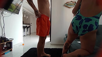 Preview 1 of 3shaxxx Pt2 - Invit&eacute_ a una desconocida que encontr&eacute_ en la playa de Cancun a mi hotel y follamos sin protecci&oacute_n
