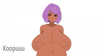 Preview 1 of Erotik Latin - Porn Speed Painting #105 (pregnant woman)