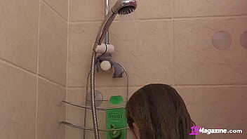 Preview 4 of Saint Gakuin - Euro Redhead Babe Blanca 19 Looking So Freaking Sexy In The Bathroom!