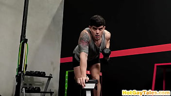 Preview 1 of Xnxx Vf Tv Video Normal Little - Locker hunks in forbidden passionate sex after working out