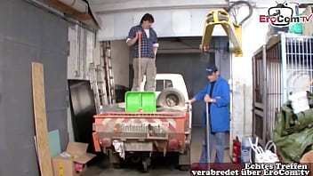 Preview 1 of Vidio Porno Bergerak - Deutsche stief Tochter wird von ihrem Stief Vater zum Sex verf&uuml_hrt auf Baustelle