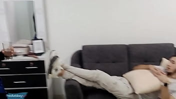 Preview 1 of Sunyleon Hd Porn Bf Xxx - resulto bien cachonda la joven,  se ofrece a chuparme la verga y me pone su co&ntilde_o en la boca para que se lo mame y la penetre