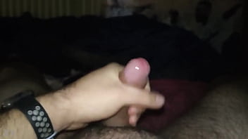 Preview 1 of Shane Diesel Stretches Shaved - Masturbation du soir 2