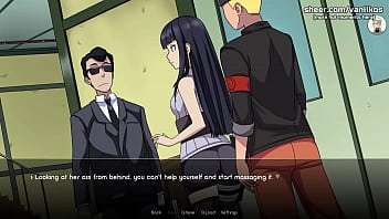 Preview 1 of Dirty Liking - Naruto: Kunoichi Trainer | Big Tits Teen Hinata Hyuga Blowjob And Public Anal Sex With Naruto In Classroom | Naruto Anime Hentai Porn Game | Part #4