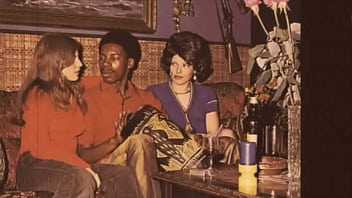 Preview 2 of Kecha Grey Lana - The Wonderful World Of Vintage Pornography,  Interracial Threesome