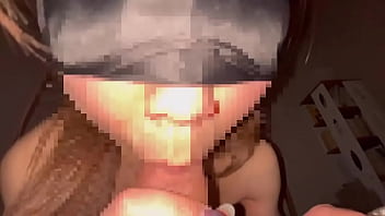Preview 1 of Shillong Video Xxx - 【スマホ撮影】個人撮影完全素人　濃厚フェラ 主観 ドアップ＋イマラチオ 口内射精　ドM主婦調教日記⑤
