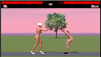 Preview 2 of Fat Ass Woman Usa - Dirty Fighter 3 - New Moves and Landscape