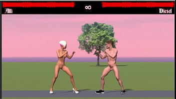 Preview 1 of Fat Ass Woman Usa - Dirty Fighter 3 - New Moves and Landscape