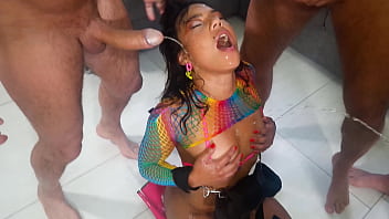 Preview 2 of Neole Easton - TAP TP DAP DVP DP Piss extreme Rough for skinny girls 4one1