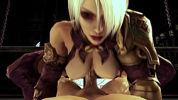 Preview 1 of 100 Man Vs 1 Girl - Soulcalibur Ivy Wants to Ride Cock