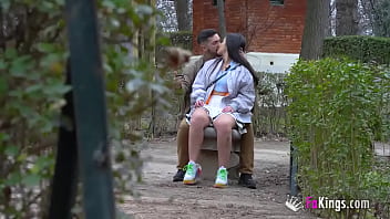Preview 2 of Hemorrhoids Fuck - SEX AROUND MADRID: Nuria Millan and her public nudity and sex around the streets!