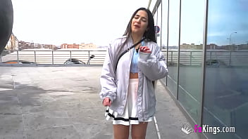 Preview 1 of Hemorrhoids Fuck - SEX AROUND MADRID: Nuria Millan and her public nudity and sex around the streets!