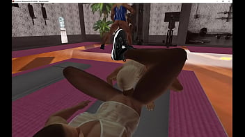 Preview 4 of Wife Squeezing Balls Until Cum - Muscle Girl&#039_s can be Hawt to.