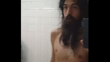 Preview 1 of Sex3gp Downlod - femboy masturbating while watching porn