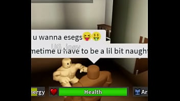 Preview 2 of Tremendo Toto Xxx - Black roblox guy fucking white joey