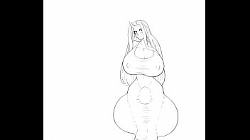Preview 2 of Luckt Jordi Son Fick Aunt - Eri&#039_s Erection