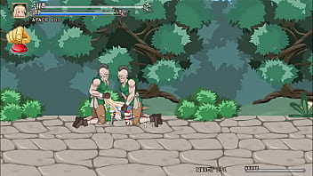 Preview 3 of Latina Prostite - Blonde princess has sex with men in Iris in wonderland hentai gameplay