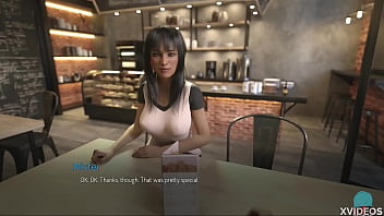 Preview 3 of Oil Hd Xnxx All - BOUND #210 &bull_ A cup of coffee and a pair of tits