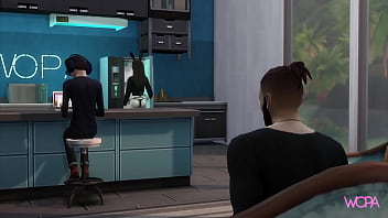 Preview 2 of Sexy Video Full Speed - [TRAILER] Fucking best friend&#039_s girlfriend while he works on the computer - Fucked Front Husband