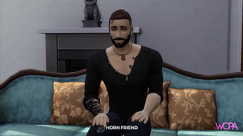 Preview 1 of Sexy Video Full Speed - [TRAILER] Fucking best friend&#039_s girlfriend while he works on the computer - Fucked Front Husband