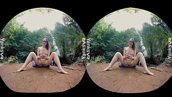 Preview 1 of Pucline Up - Yanks Hottie Sierra&#039_s Big Orgasm Outdoors