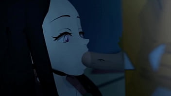 Preview 2 of Blackmoaning Ssbbw - Nezuko x Zenitsu