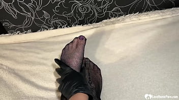 Preview 1 of Japenese Beach - I bought these stockings just for this video