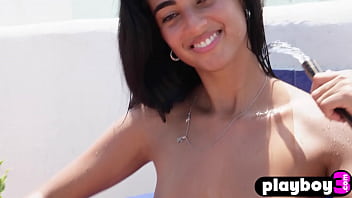 Preview 4 of Mia Karimia - Playboy3.com - Exotic Latin teen Katherinne Sofia showed perfect big ass and perfect body