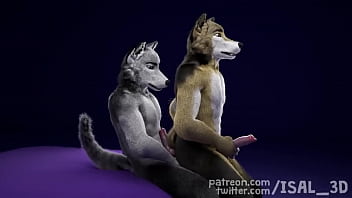 Preview 3 of Medical Sex Jeans - Gay Bareback Furry Ride - ISAL 3D
