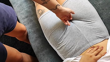 Preview 1 of Hourse And Dog Sex Girls - Madrastra e hijastro follan todo el d&iacute_a mientras el padrastro trabaja y no sabe lo que sucede en casa