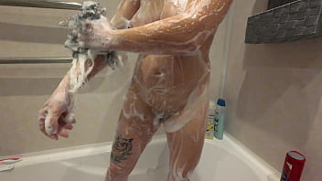 Preview 4 of Old Hairy Granny Talking Dirty - wanna fuck me? please do it in shower.