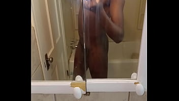 Preview 2 of Son Watches Mom Pay Debt - P3: watch me watch me in the bathroom