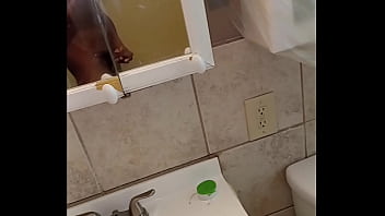 Preview 4 of Son Watches Mom Pay Debt - P3: watch me watch me in the bathroom