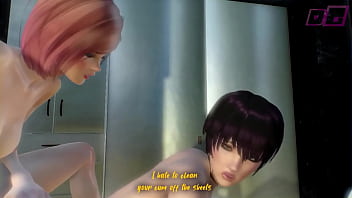 Preview 2 of Mother Son Jv - Cute dickgirl sedused guy&#039_s ass for sex - animation futa
