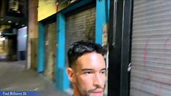 Preview 4 of Mom Lesson Com - Fitness model walking naked in Buenos Aires Argentina. Very Risky