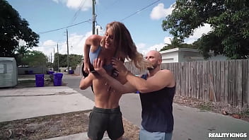 Preview 1 of Pink Teen Porn To - Passing The MILF Hunter Torch / Reality Kings   / download full from rkfull.com/pass