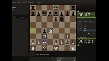 Preview 1 of Xxxsimple Girl - chess opponent got literally mated while playing queens gambit