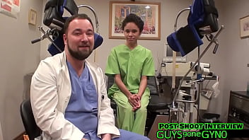 Preview 4 of Www Xxiv Hd - Sandra Chappelle &amp_ Boyfriend Visit Female Sexologist Doctor Lilith Rose To Find Out How To Fuck Better At GuysGoneGyno! - Reup