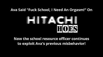 Preview 1 of Full Hd Xaxxx - Officer Tampa Continues To Make Student Ava Siren Suck Dick After Catching Her Masturbating In A Classroom On SuckThePolice! Reup